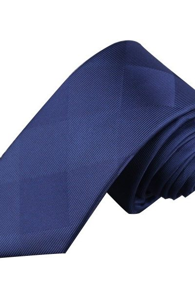 Phụ kiện – Caravat màu xanh phối caro 24