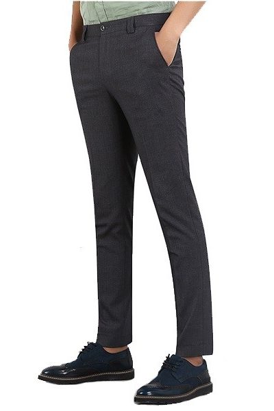Đồng phục công sở – Quần âu nam màu xám đen 28