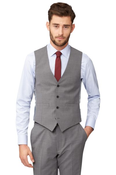 Đồng Phục Công Sở-Áo Gile Nam Màu Xám 52