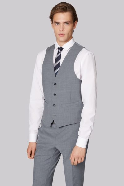 Đồng Phục Công Sở-Áo Gile Nam Màu Xám 53