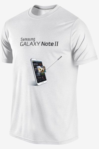 Đồng phục áo thun – Áo thun sự kiện quảng cáo Samsung màu trắng 55