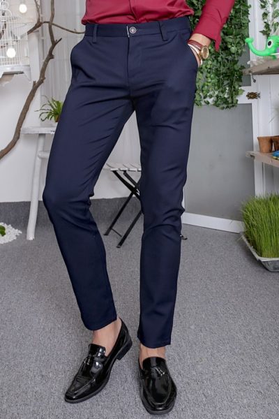 Đồng phục công sở – Quần âu nam màu xanh đen 91
