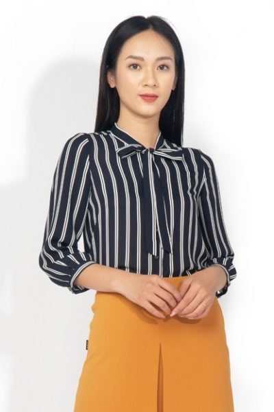 Đồng Phục Công Sở-Áo Sơ Mi Nữ Kẻ Sọc 67
